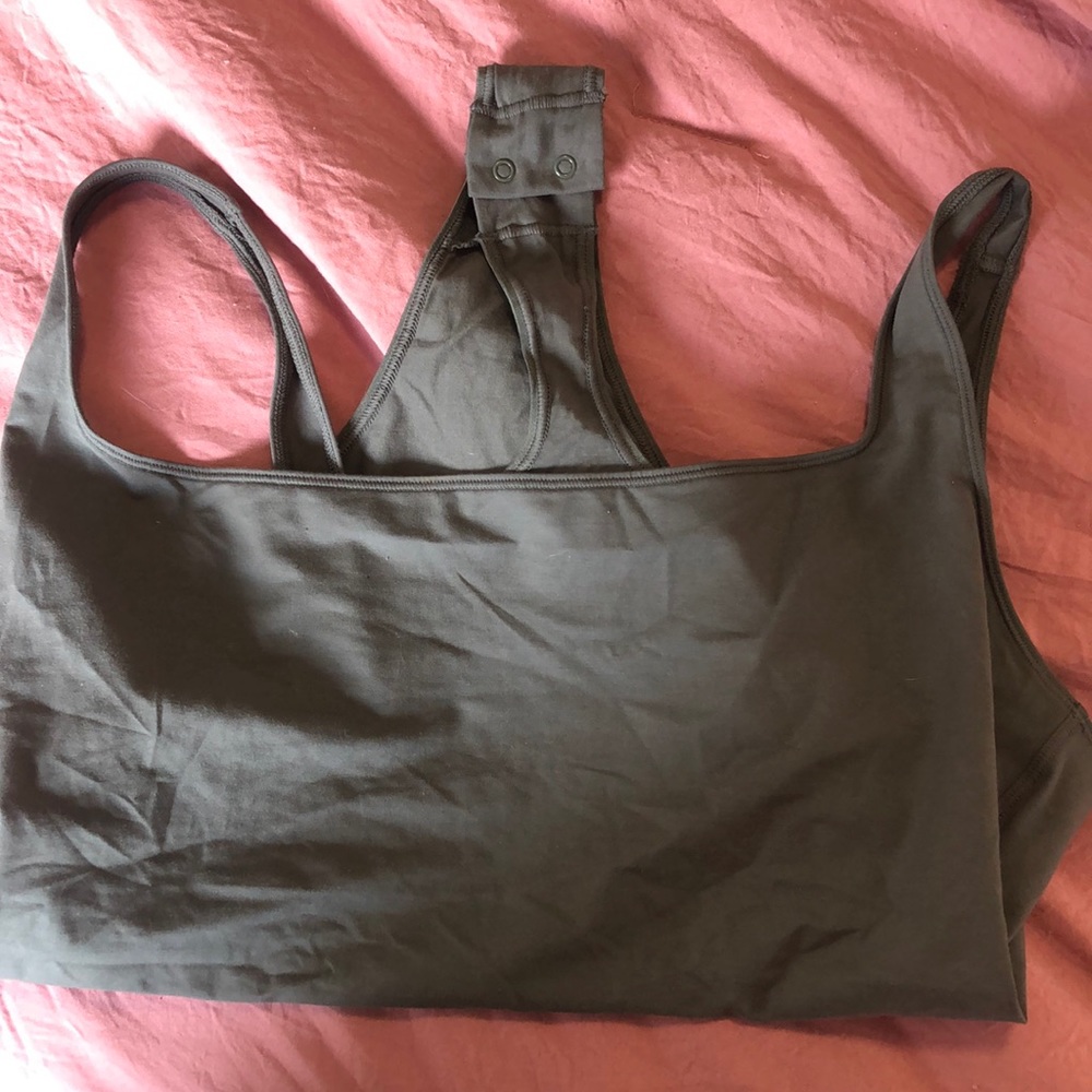 SKIMS Body Basics square neck deep sea bodysuit - Picture 3 of 4
